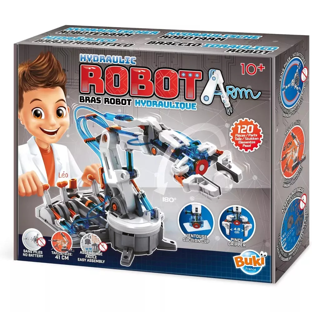 Confezione Braccio Robot Idraulico da Costruire Buki