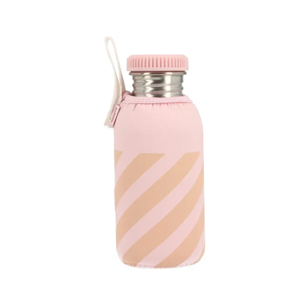 Fodera Borraccia 500 ml Albicocca Monneka con Bottiglia