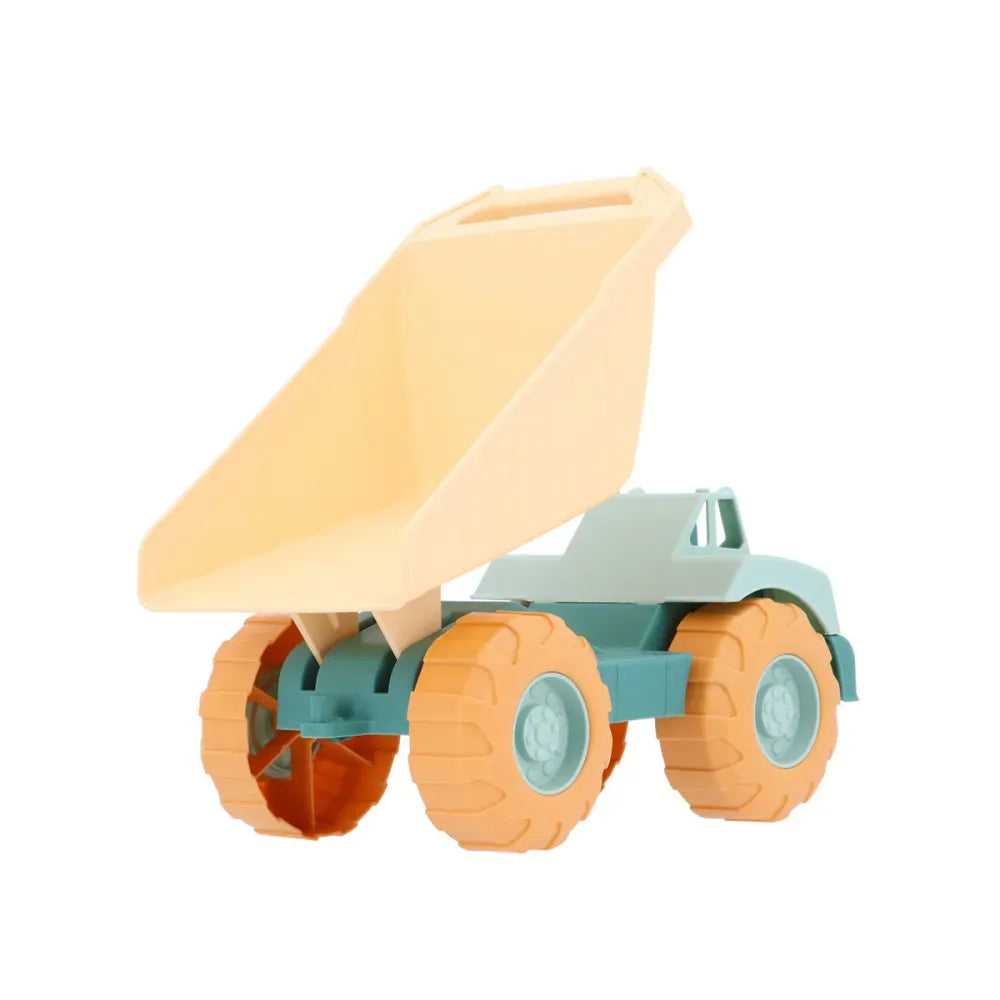 Camion con Cassone Verde Monneka con Cassone Alzato