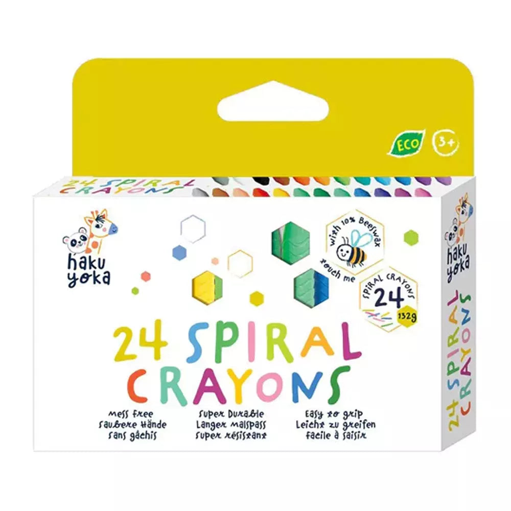 Pastelli a Spirale 24 Pezzi Haku Yoka