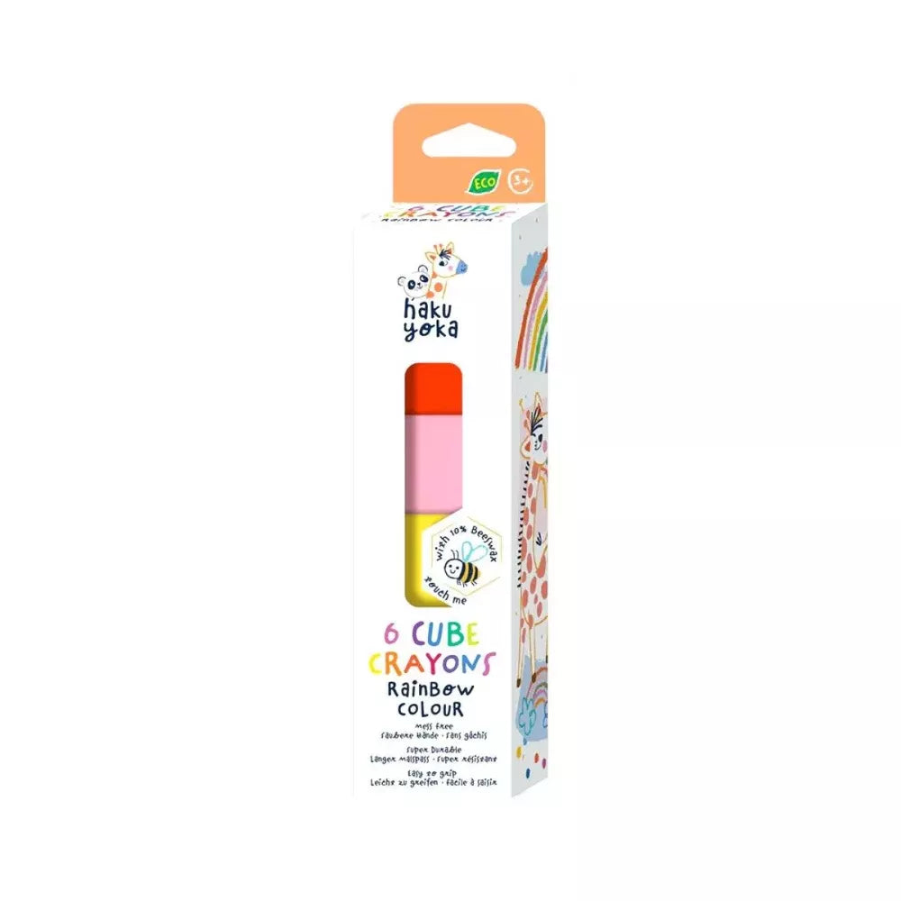 Pastelli a Cera Cubo Haku Yoka Arcobaleno