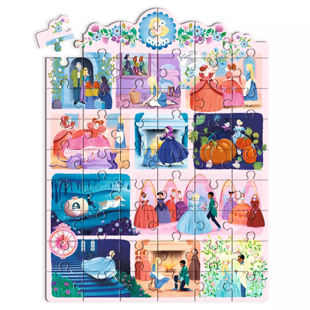 Puzzle Completo Story Puzzle Cenerentola Djeco