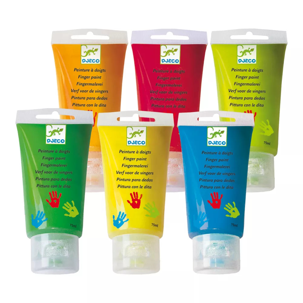 Tubetti Colori a Dita per Bambini Djeco