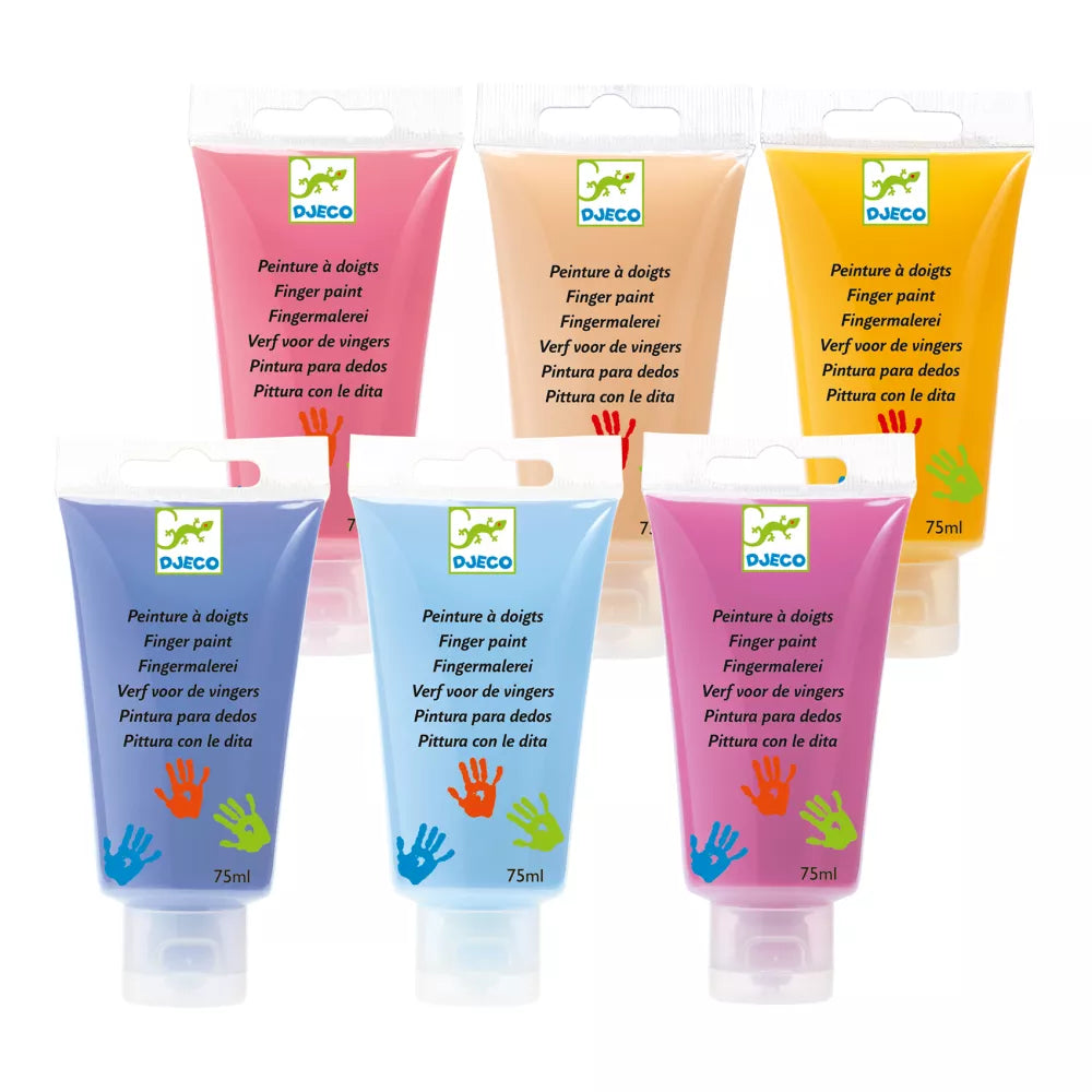 Tubetti Colori a Dita per Bambini Sweet Djeco