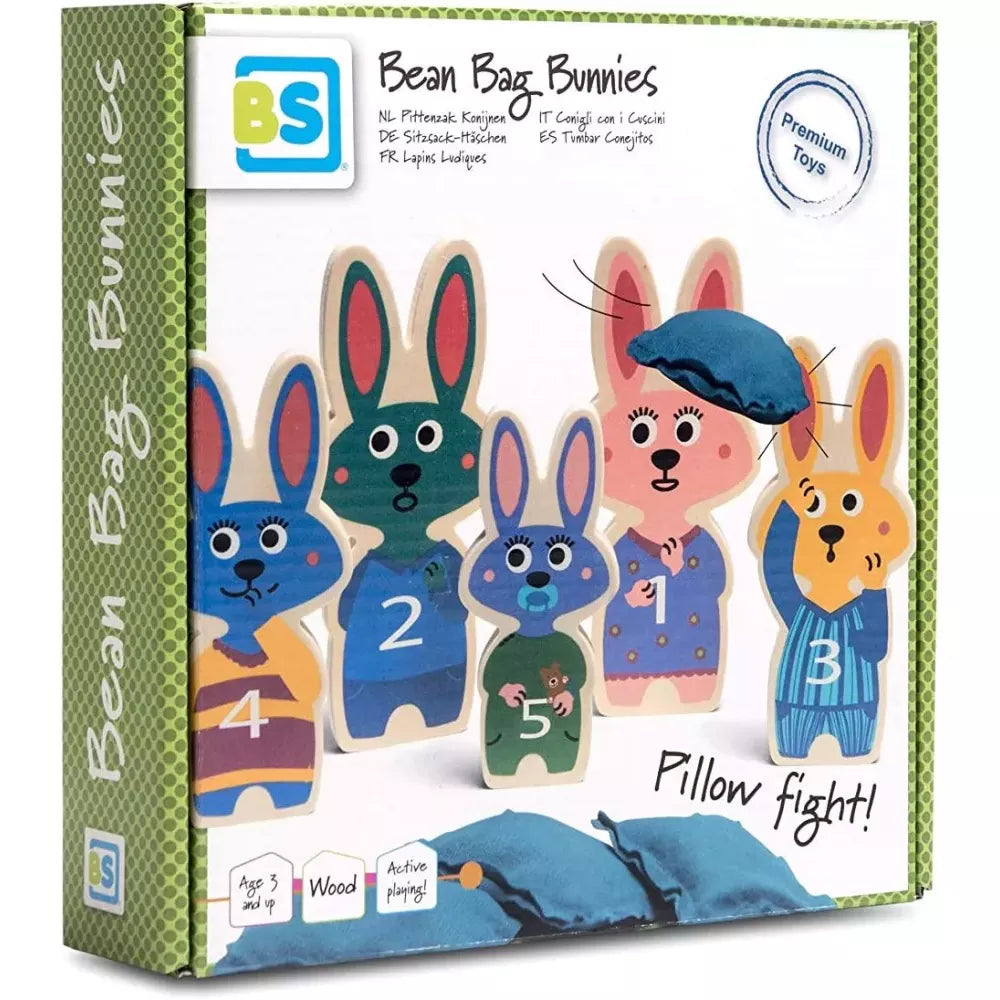 Confezione Lancio dei Cuscini con Coniglietti BS Toys