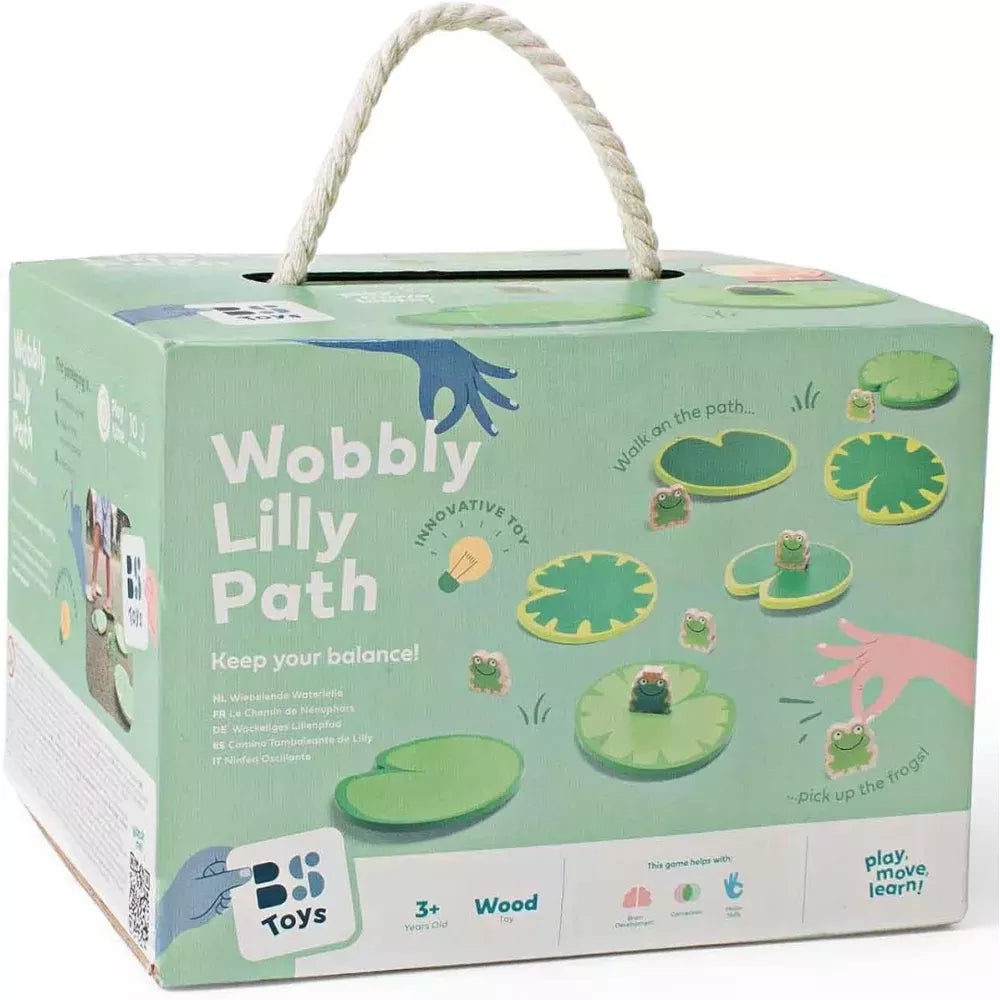 Percorso Equilibrio Ninfee BS Toys Confezione