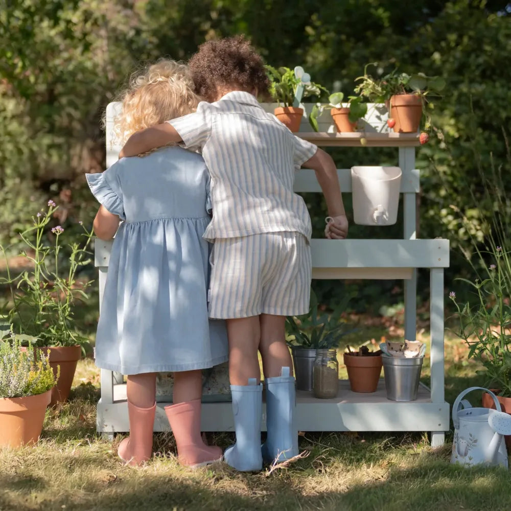 Cucina da Esterno Little Dutch con Bimbi che Giocano