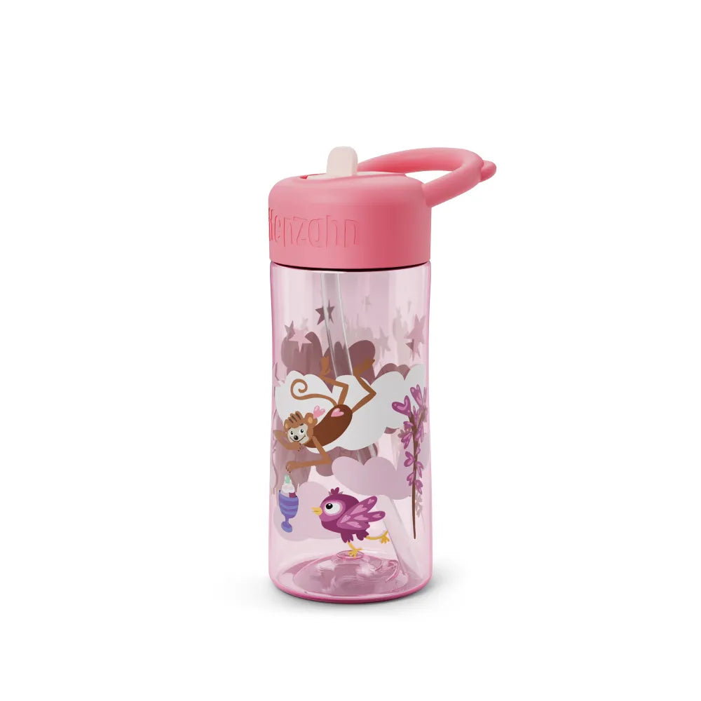 Borraccia con Cannuccia 400 ml Affenzahn Mondo fatato