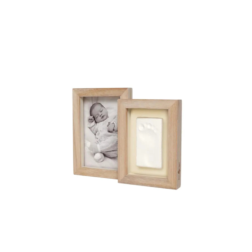 Cornice Duo per Impronta Petit Artichaut Pretty Hearts sfondo tinta unita