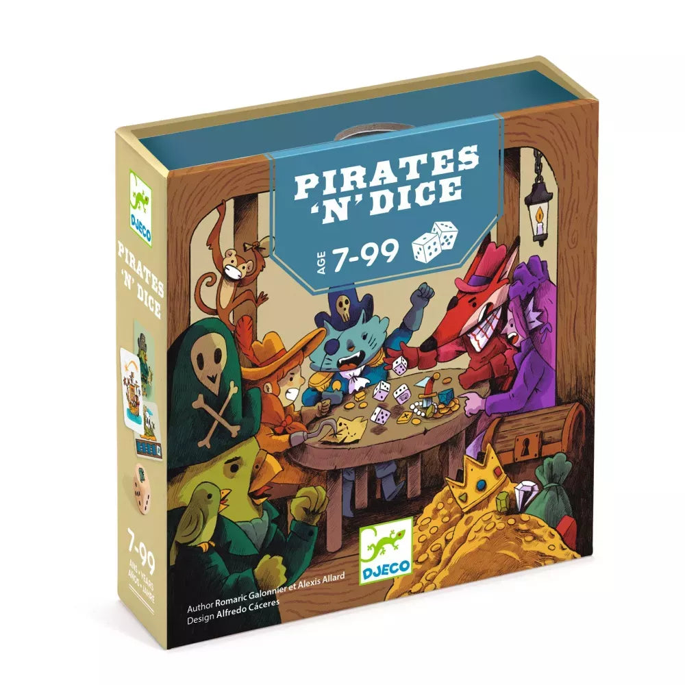 Gioco di Dadi Pirates 'n' Dice Djeco