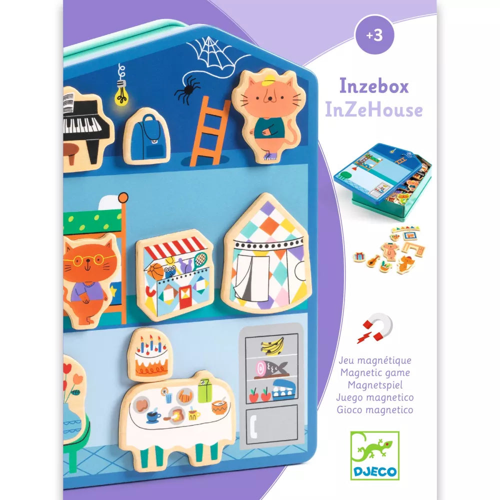 Immagine del Gioco Magnetico Inzebox Inzehouse Djeco