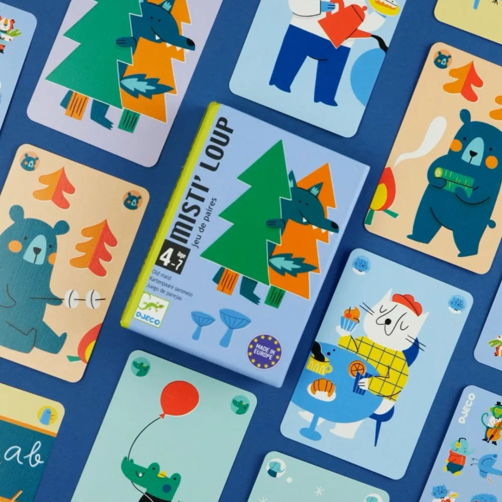 Esempio Gioco di Carte Misti'Loup Djeco