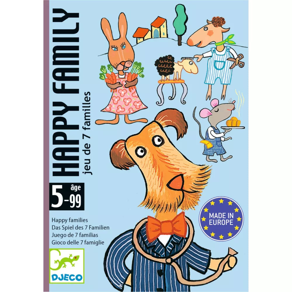 Gioco di Carte Happy Family Djeco