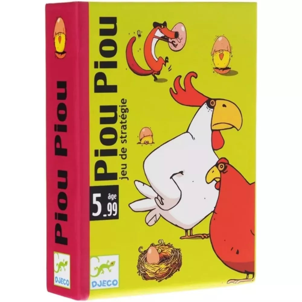 Confezione Gioco di Carte Piou Piou Djeco