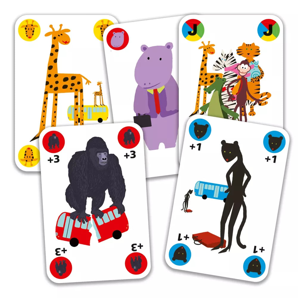 Carte del Gioco di Carte Gorilla Djeco