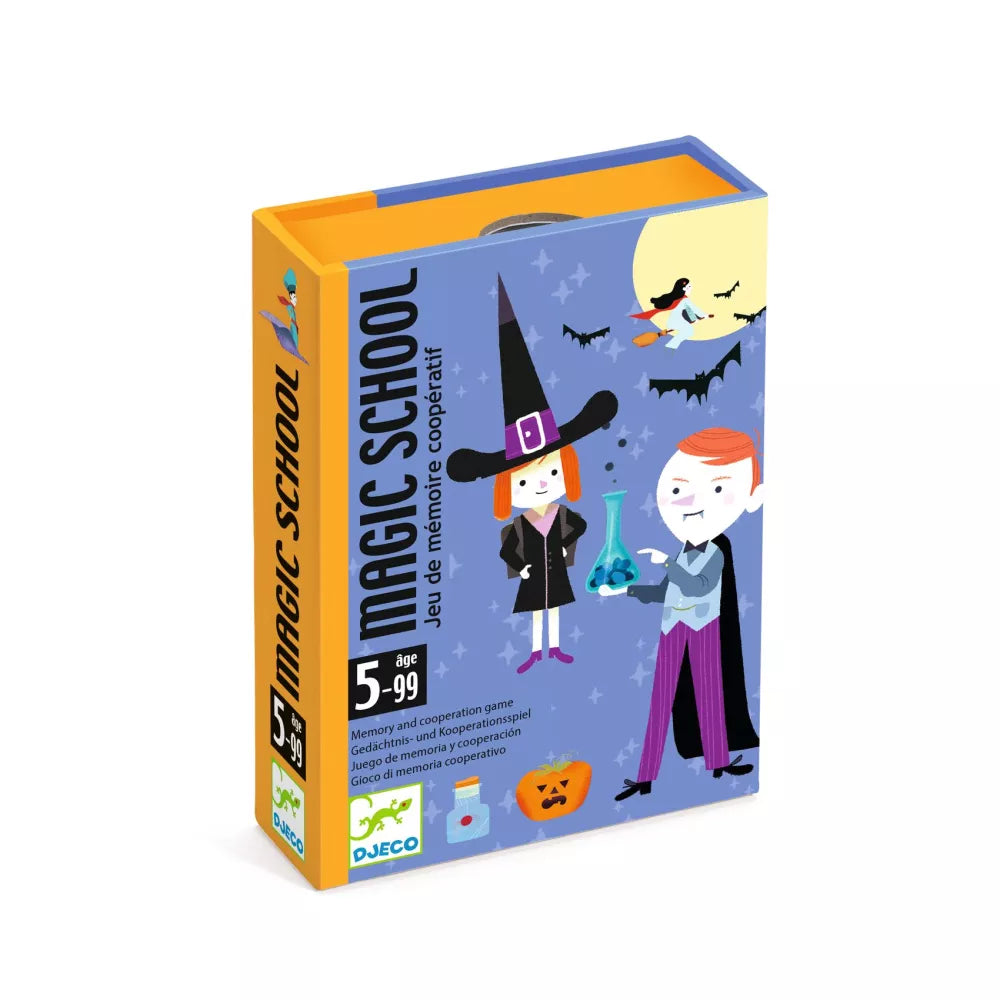 Confezione del Gioco di Carte Magic School Djeco