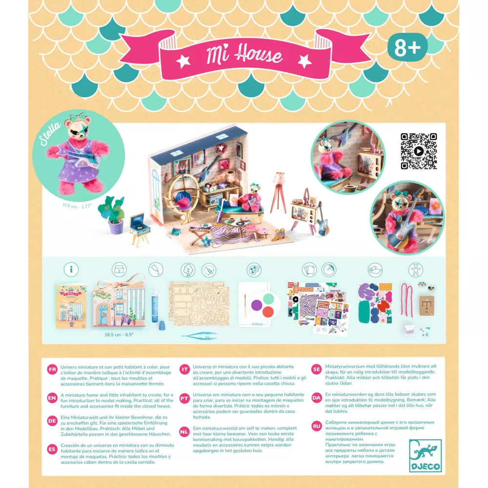 Retro confezione Casa in Miniatura Mi House Stella Djeco