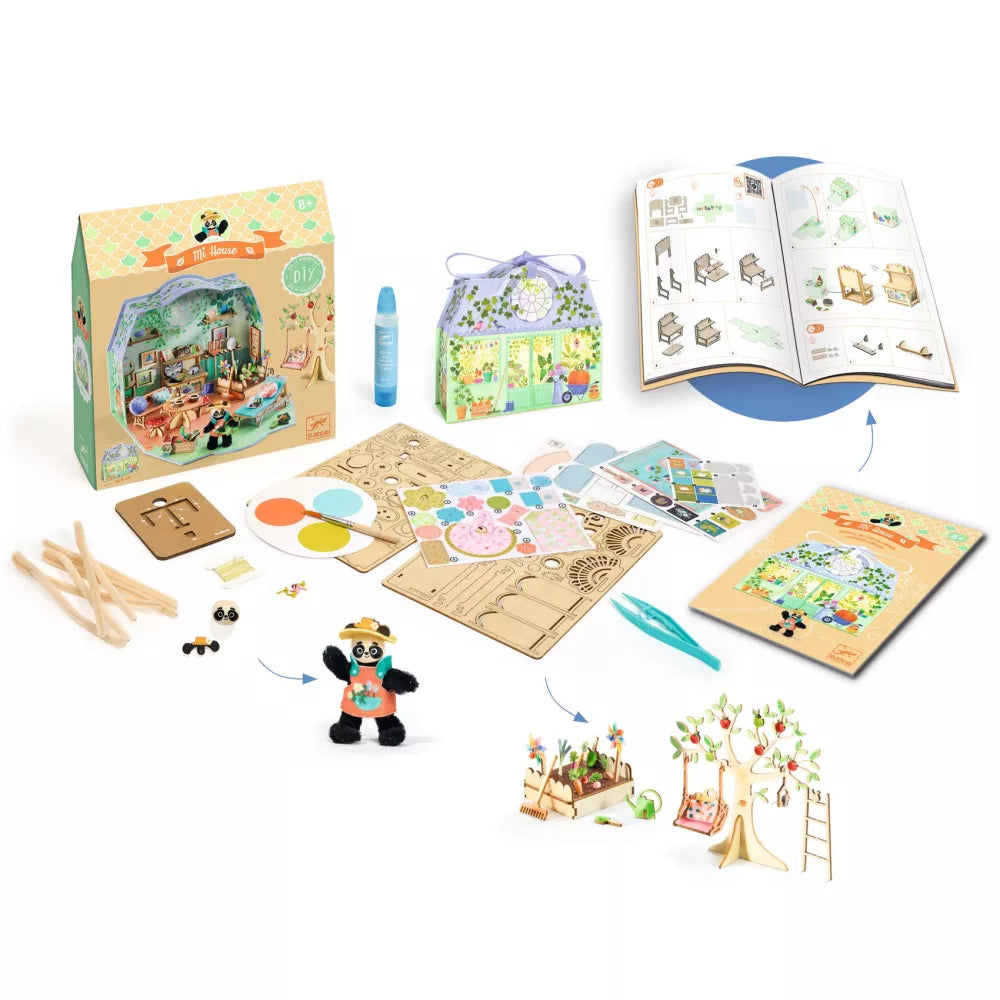 Contenuto della Casa in Miniatura Mi House Olive Djeco