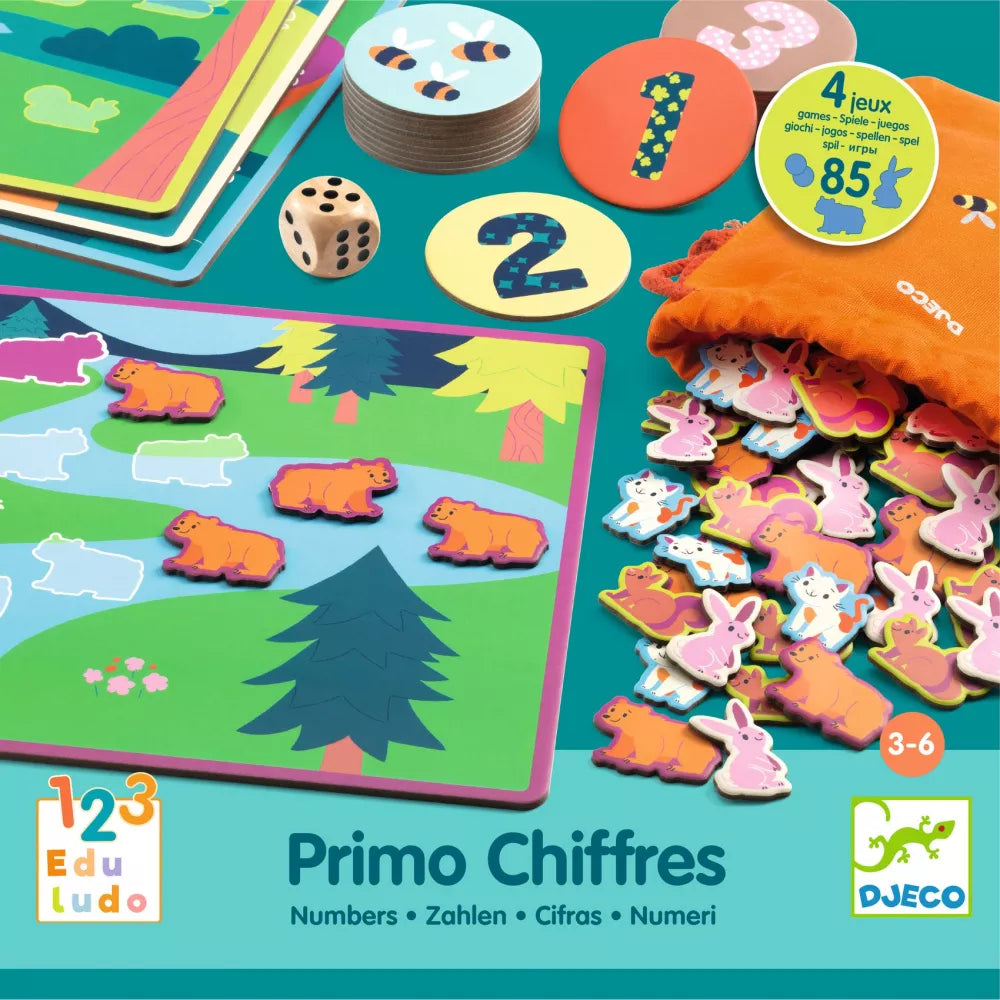 Immagine Gioco Didattico Primi Numeri Eduludo Djeco