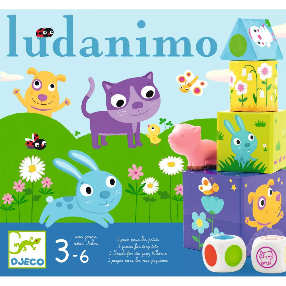 Illustrazione del Gioco da Tavolo Ludanimo Djeco