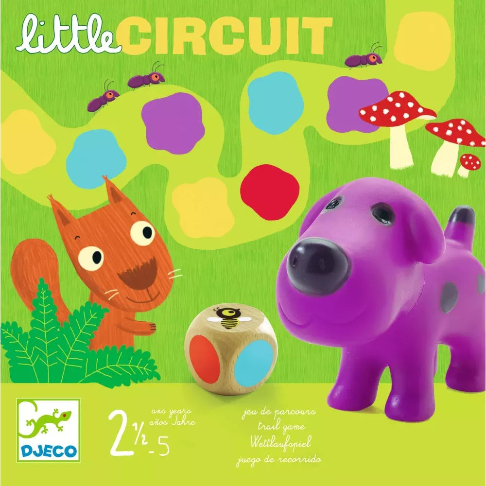 Illustrazione del Gioco con Percorso Little Circuit Djeco