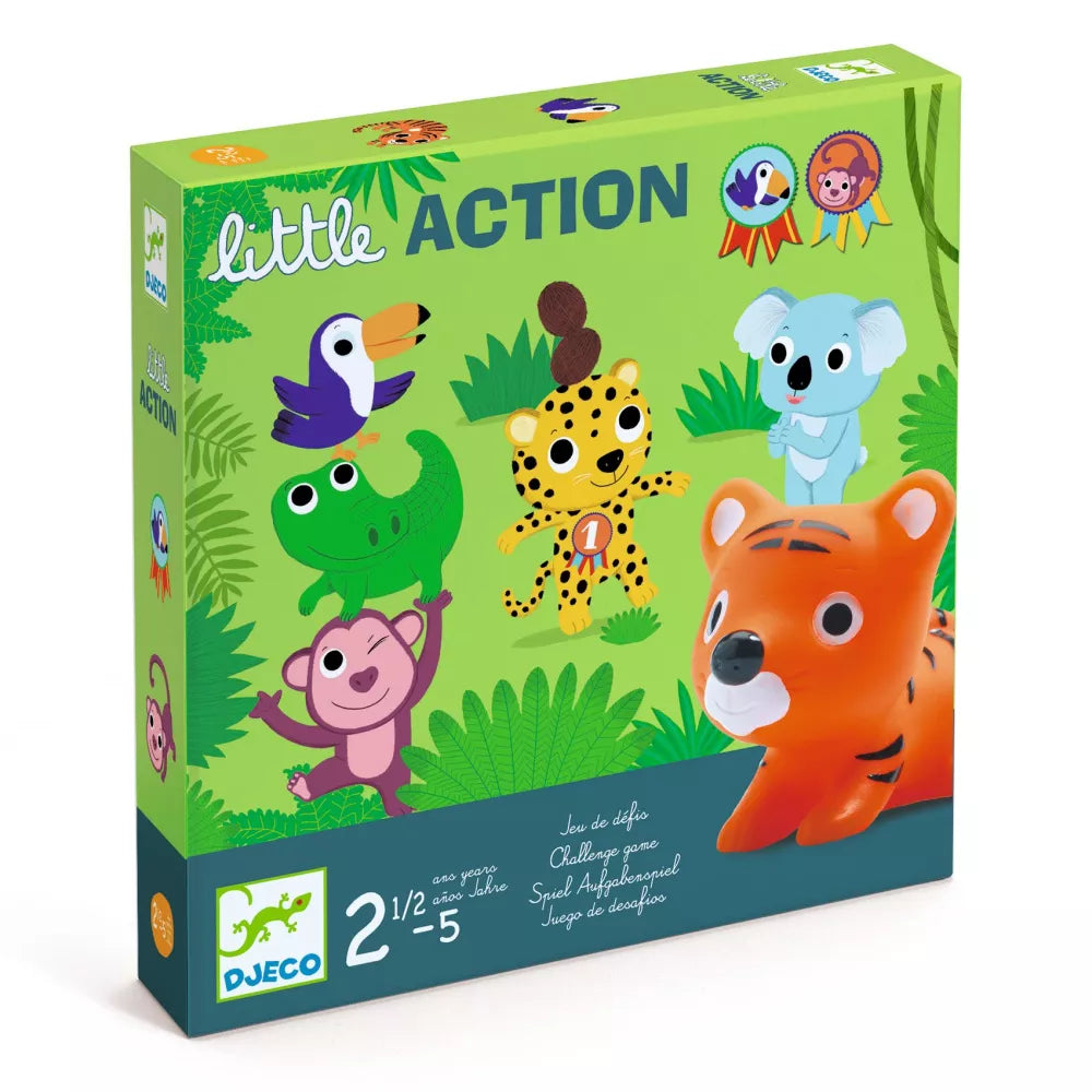 Confezione del Gioco di Sfida Little Action Djeco