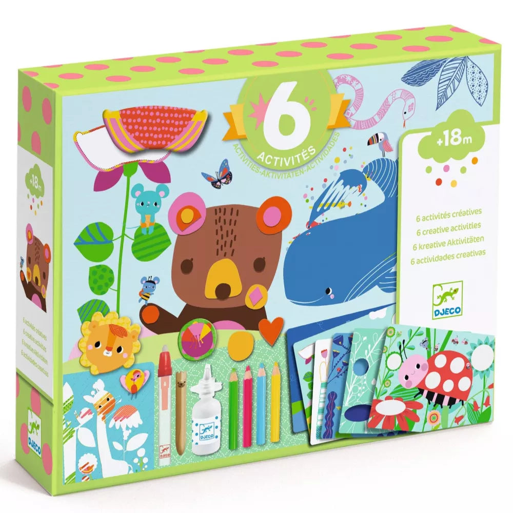 Confezione Box Attività Creative Topo Djeco