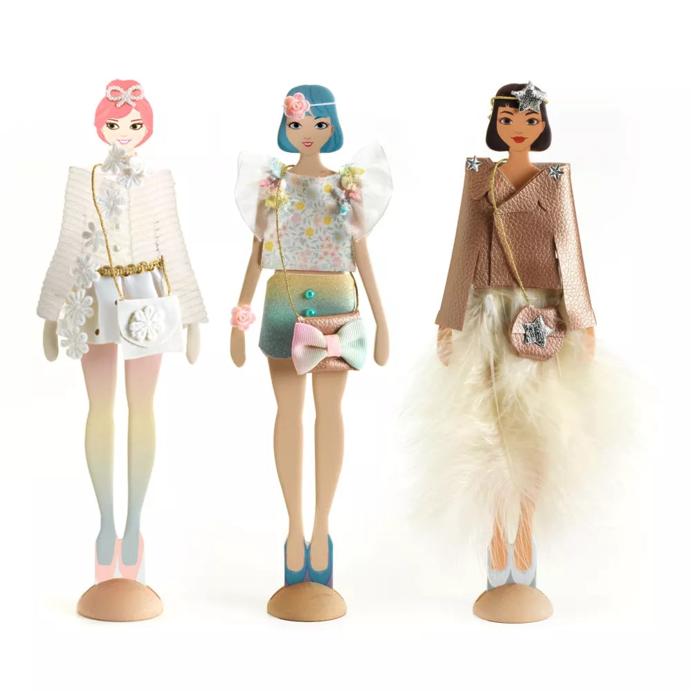 Vestiti realizzati con il Laboratorio di Moda Caroline Djeco