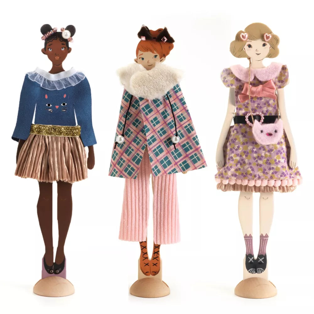 Abiti realizzati con il Laboratorio di Moda Lucille Djeco