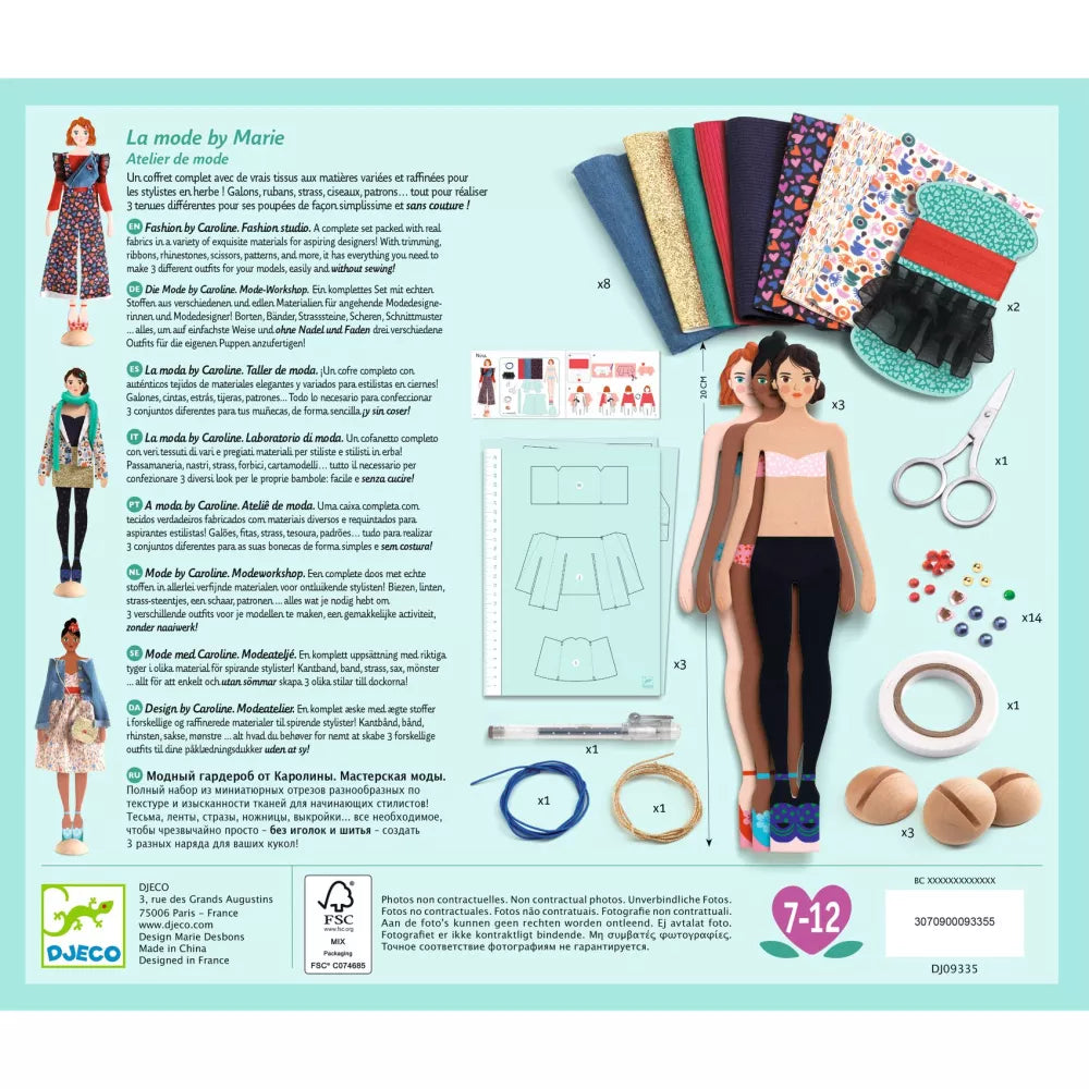 Retro confezione Laboratorio di Moda Marie Djeco