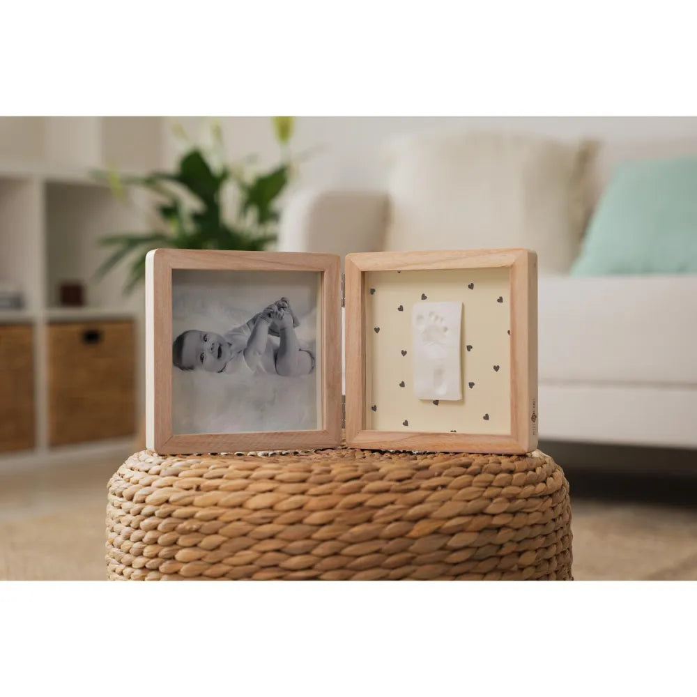 Doppia Cornice per Impronta Petit Artichaut Pretty Hearts esposta