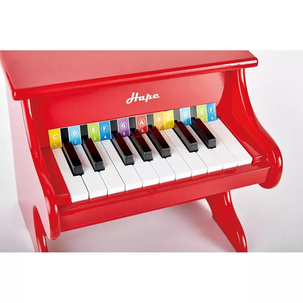 Dettaglio Tasti del Pianoforte Divertente Hape