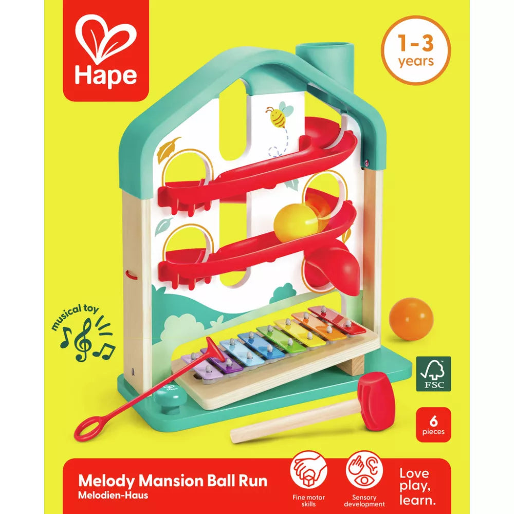 Confezione dello Scivolo con Palline e Xilofono Hape