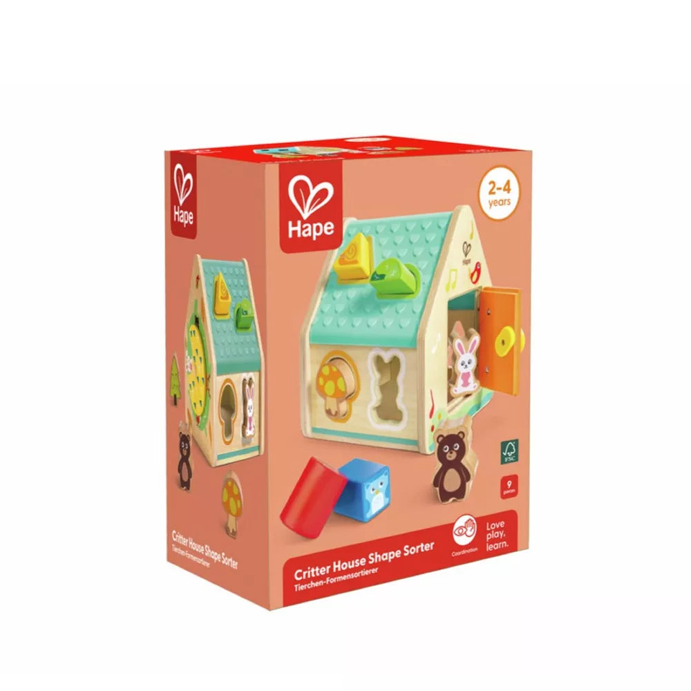 Confezione della Casa delle Forme in Legno Hape