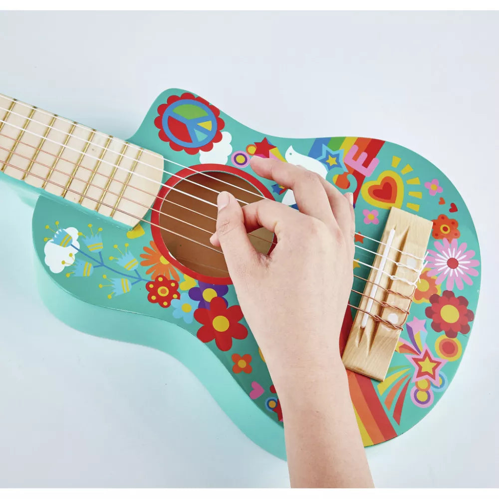 Esempio Chitarra Floreale per Bambini Hape
