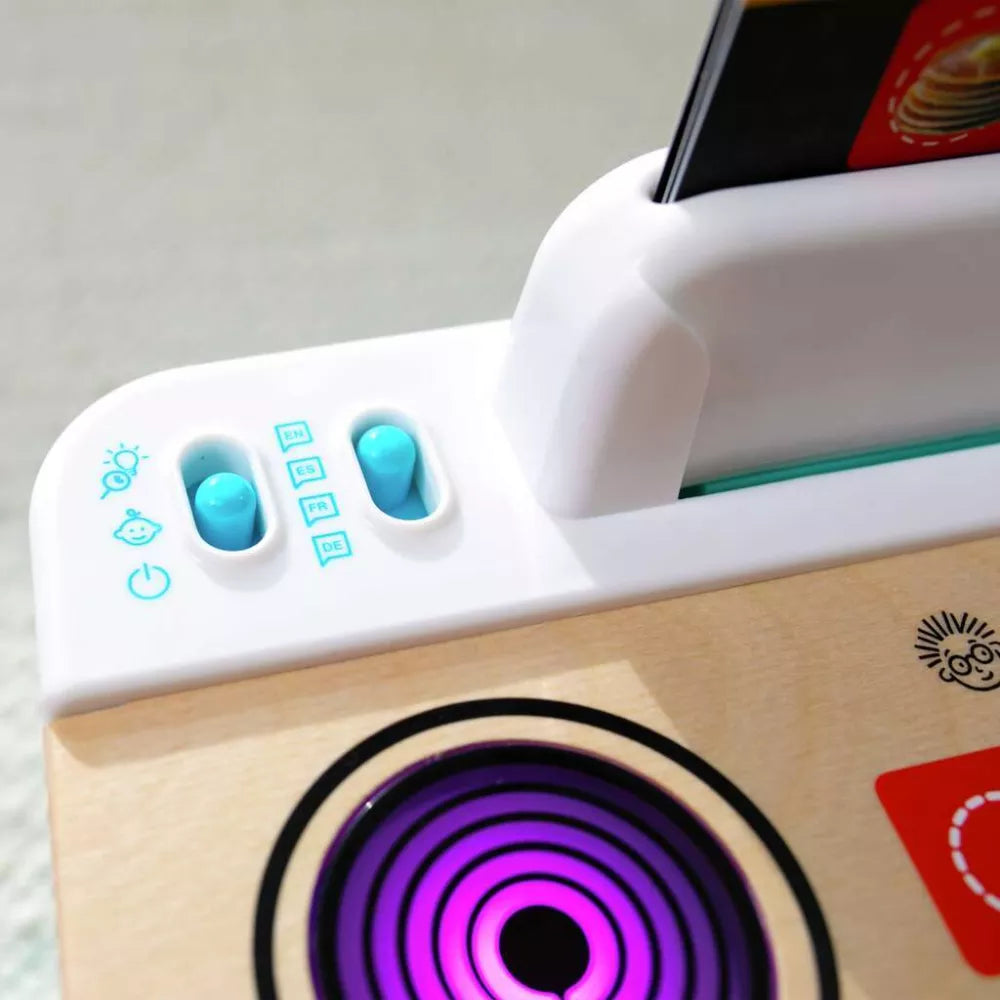 Dettaglio lingue e modalità Cucina dal Tocco Magico Hape