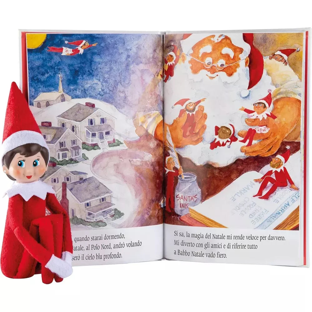 Esempio Elfa con Libro The Elf on the Shelf