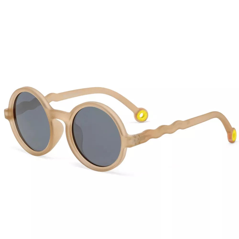 Occhiali da Sole Tondi 3-5 Anni Olivio&Co Sand Beige
