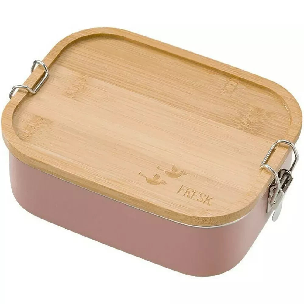 Porta Pranzo in Acciaio Fresk Rosa