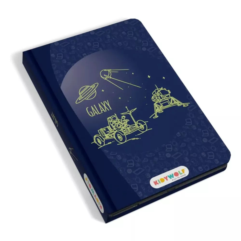 Mini Tablet da Disegno Kidywolf galassia