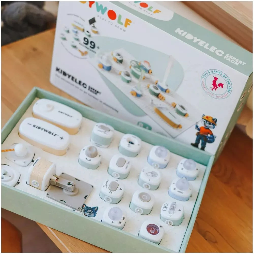 Kit Elettricità Expert Kidywolf nella confezione