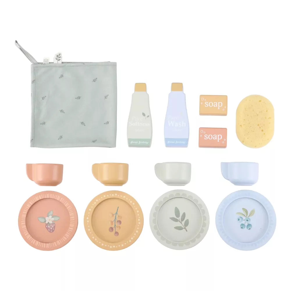 Accessori inclusi con la Lavatrice in Legno Little Dutch Limited Edition