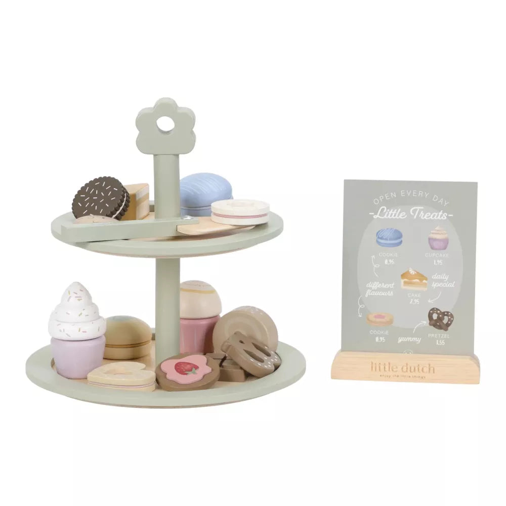Alzata per Dolci in Legno Little Dutch