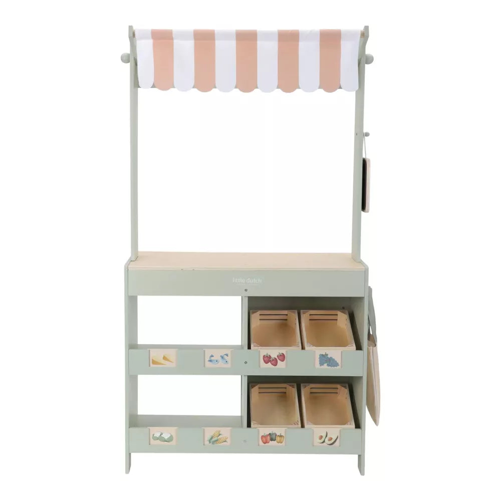 Banchetto del Mercato in Legno Little Dutch lato mercatino