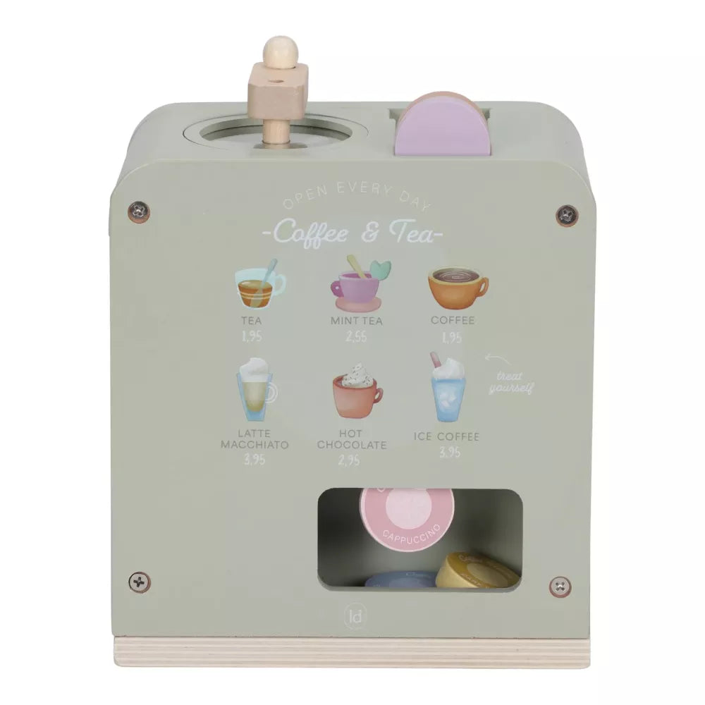 Retro della Macchina del Caffè Little Dutch