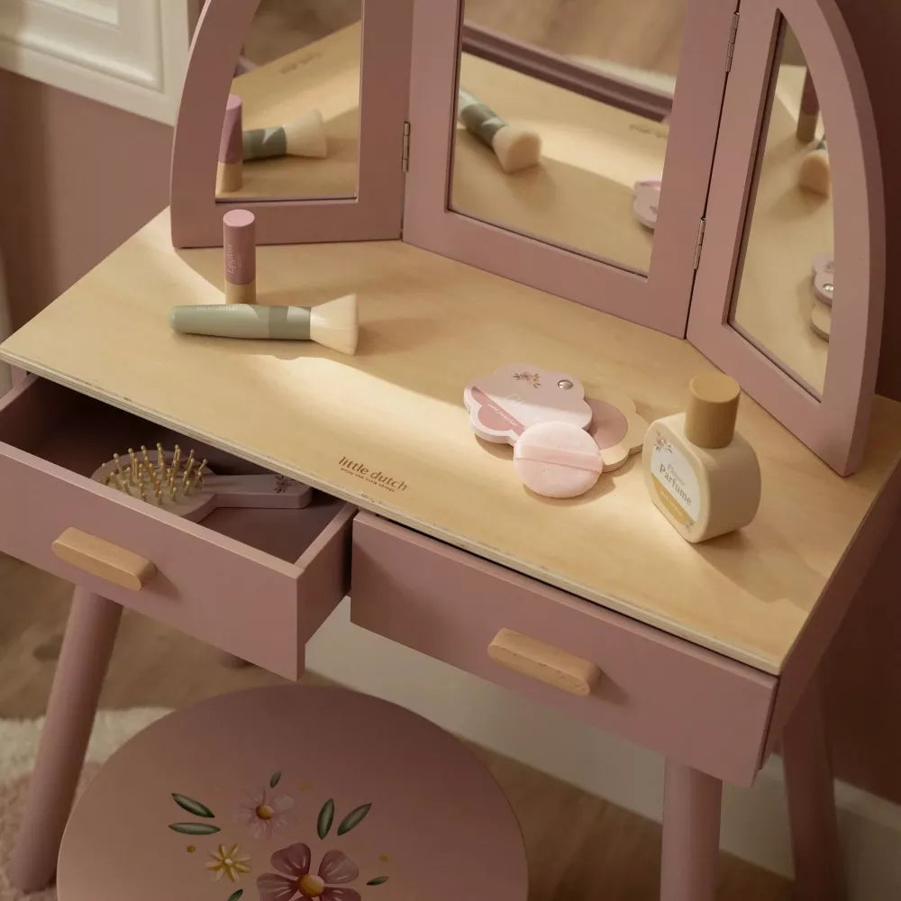 Esempio Toeletta in Legno Rosa Little Dutch