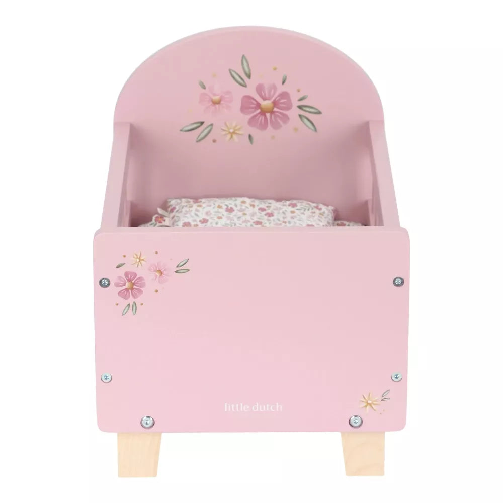 Lettino per Bambole in Legno Little Dutch