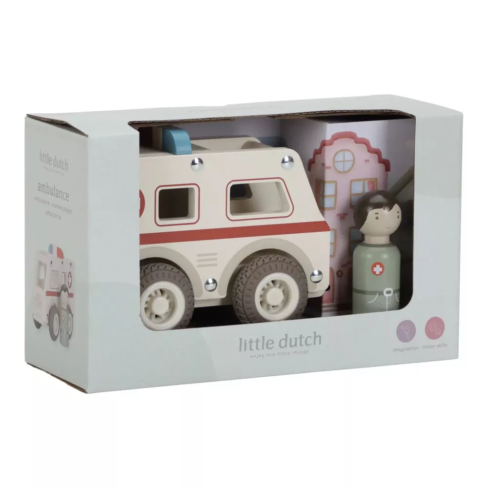 Confezione dell'Ambulanza in Legno Little Dutch