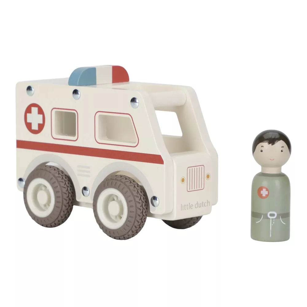 Ambulanza in Legno Little Dutch