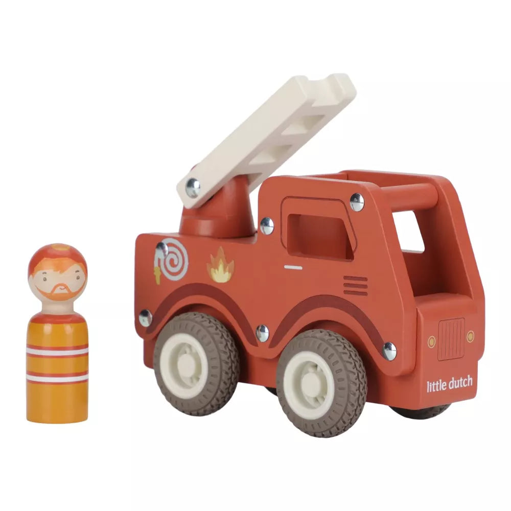 Camion dei Pompieri in Legno Little Dutch